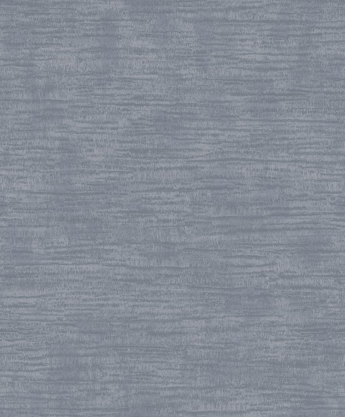Metallic slate blue faux bark texture wallpaper with subtle horizontal striations