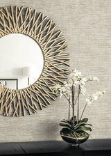 Bark Texture Metallic Taupe by Essential Textures Faux Bark Wallpaper – Etten Studios 2231818