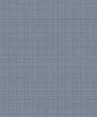 Metallic slate blue crosshatch faux linen texture wallpaper