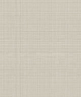 Crosshatch Linen wallpaper in Metallic Greige with a subtle crosshatch faux-linen texture.