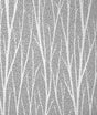 Metallic silver and charcoal birch tree wallpaper pattern (Birch Trail)