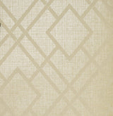 Diamond Lattice Metallic Khaki by Essential Textures Geometric Lattice Wallpaper – Etten Studios 2232205-Sample