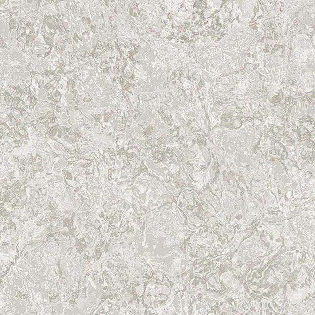 Travertine stone textured wallpaper by Boråstapeter for Schumacher, shown in a neutral stone colorway with a natural rock-inspired pattern.