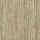 Patryk Aqua Grasscloth Wallpaper