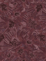 Anemoni Burgundy floral wallpaper detail – Missoni MI10505