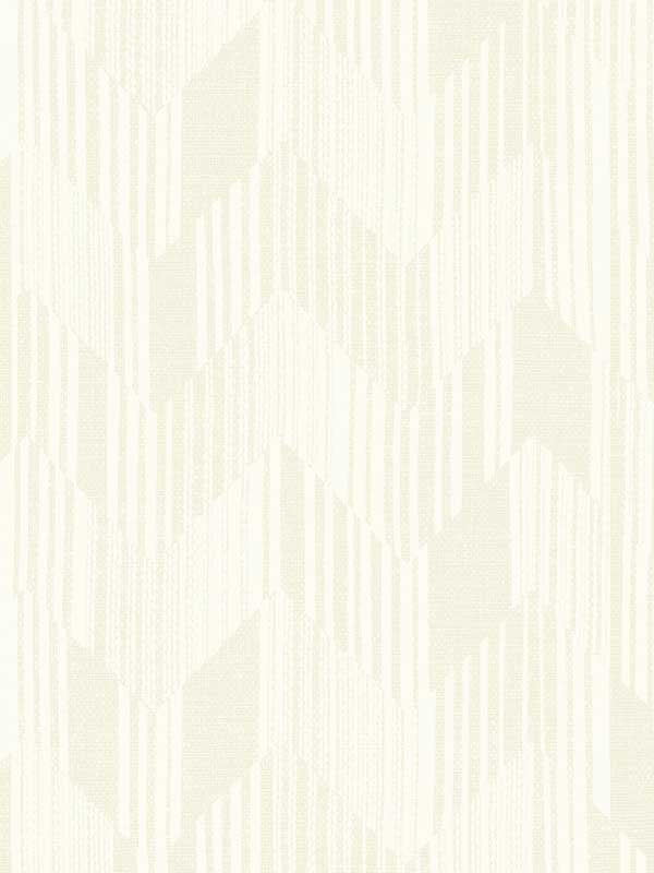 Missoni Birch White Raffia Grasscloth Wallpaper MI10525 chevron pattern
