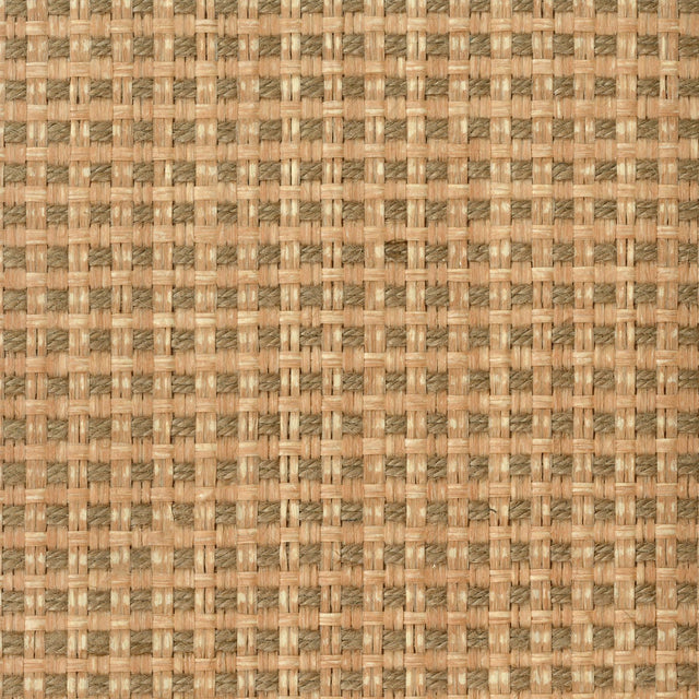 Ryotan Wheat Paper Weave Wallpaper with Basket Weave Grasscloth Texture - Kenneth James 2693-30217