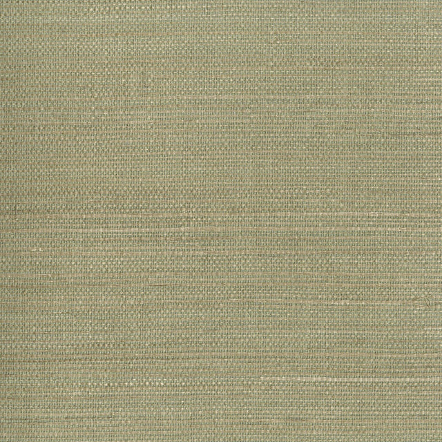 Kenjitsu Mint Grasscloth Wallpaper with Modern Textured Weave - Brewster 2693-30228