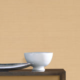 Danan Honey Grasscloth Wallpaper with Modern Textured Grasscloth - Kenneth James 2693-30229