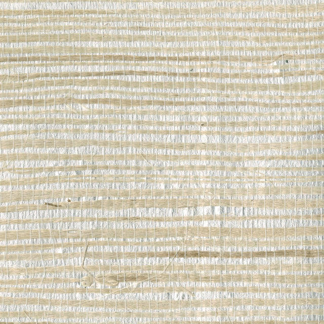 Han Me Silver Foil Grass Wallpaper