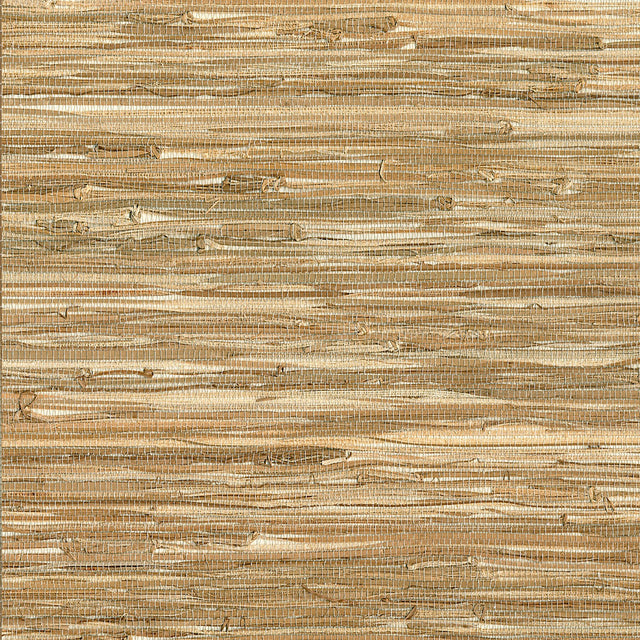 Meho Neutral Grasscloth Wallpaper in Neutral Texture - Kenneth James 2693-65670