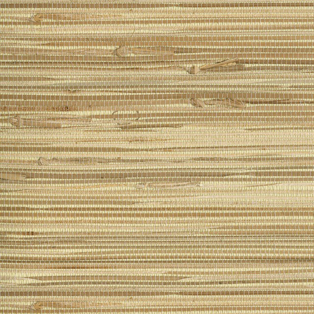 Endo Neutral Grasscloth Wallpaper with Natural Woven Texture - Kenneth James 2693-89473