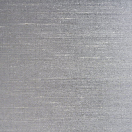 Shinnecock Steel wallcovering by Schumacher in a natural textured non-woven finish