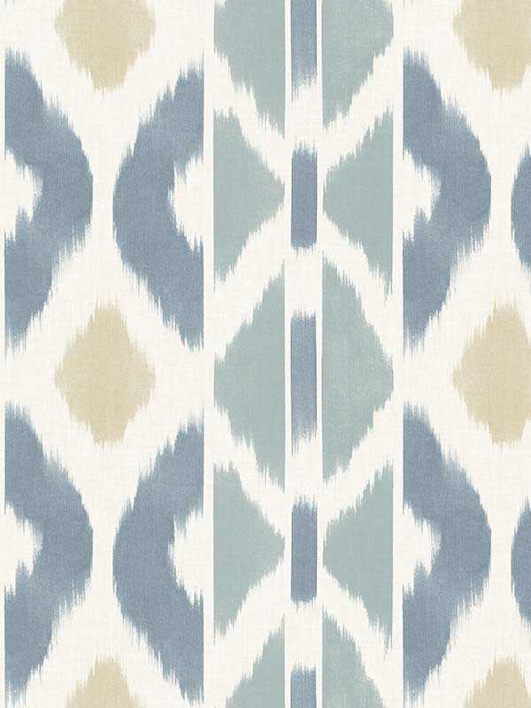 Antonina Vella Patan Denim Wallpaper AB3094 pattern image