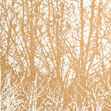 Birches Tan Hand-Screened Forest Wallpaper by Schumacher – 2707245