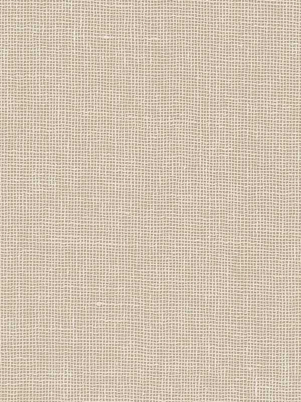 Huri Beige linen grid wallpaper sample MX9603