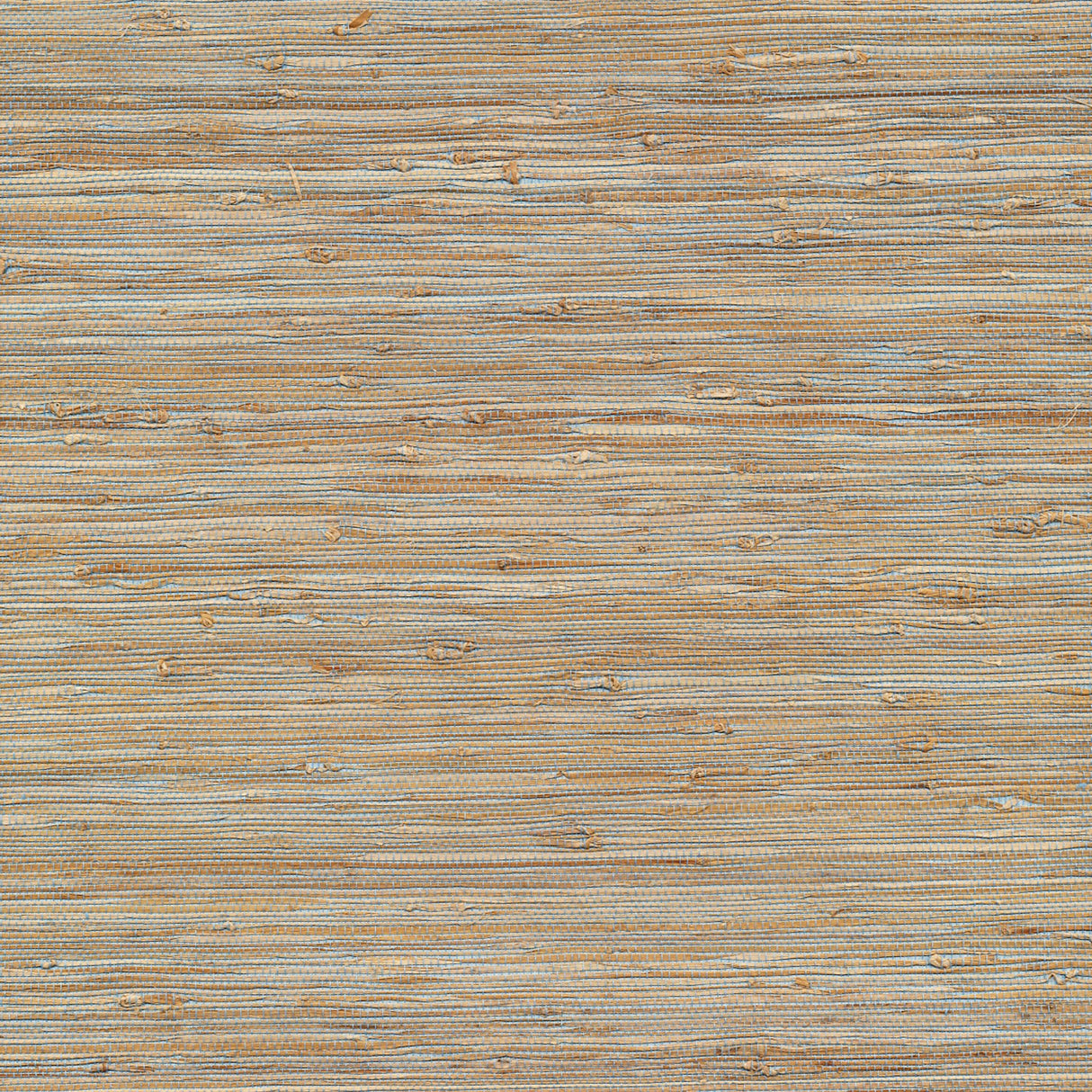 Taizhou Blue Grasscloth Wallpaper with Organic Texture in Traditional Style - Kenneth James 2732-65437