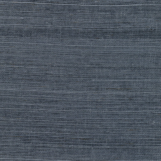 Victoria Indigo Grasscloth Wallpaper