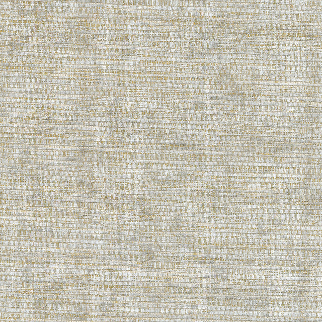 Kongur Silver Grasscloth Wallpaper with Organic Textures Traditional Style - Kenneth James 2732-80036