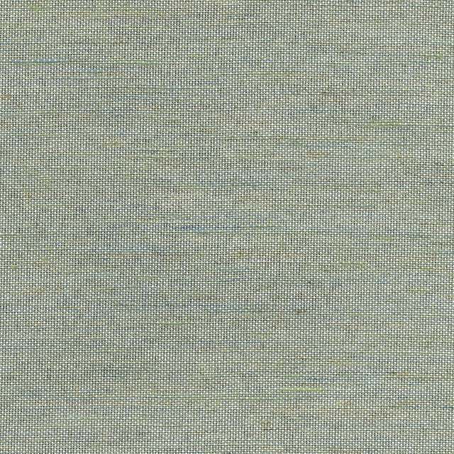 Samai Aquamarine Grasscloth Wallpaper