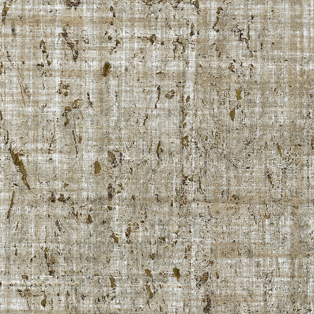Samal Taupe Cork Wallpaper with Organic Texture - Kenneth James 2732-80049