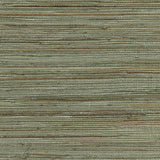 Shandong Sea Green Grasscloth Wallpaper with Ramie Grasscloth Organic Texture - Brewster 2732-80070