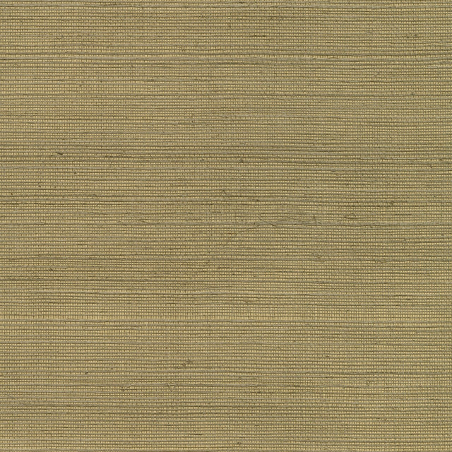Luoma Light Brown Sisal Grasscloth Wallpaper with Organic Textures Pattern, Traditional Style - Kenneth James 2732-80082