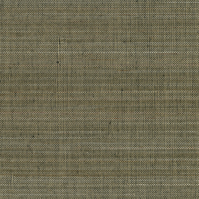 Nanking Brown Abaca Grasscloth Wallpaper with Organic Texture - Kenneth James 2732-80083