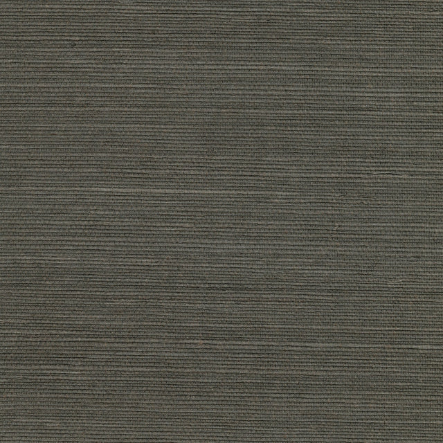 Ming Taupe Sisal Grasscloth Wallpaper with Organic Textures Traditional Style - Kenneth James 2732-80087