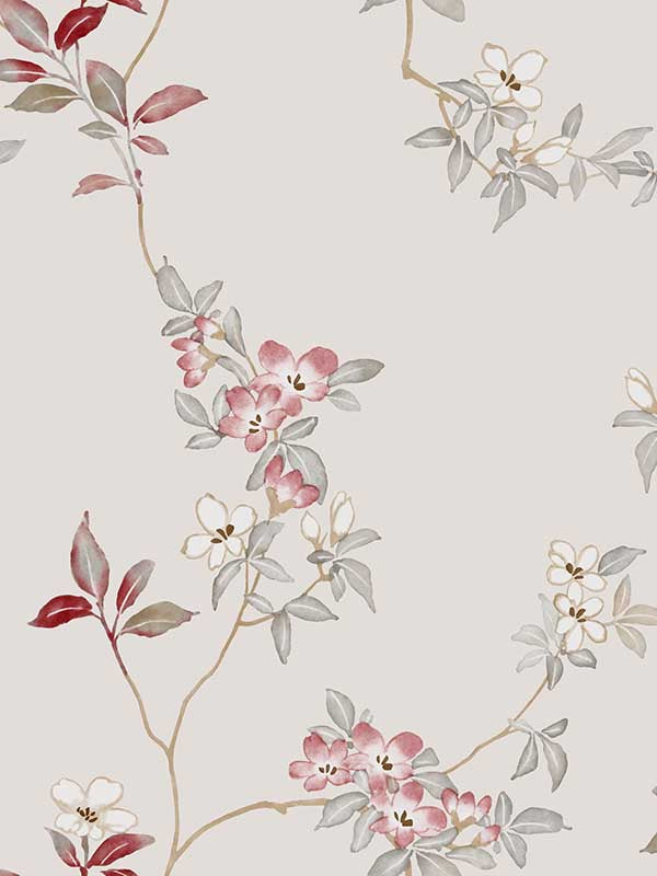 April Blossom Cream Wallpaper by Ronald Redding – York Designer Series ZA8076