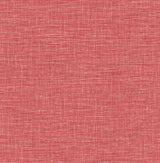 Exhale Coral Faux Grasscloth Wallpaper by A-Street Prints FD24117