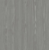 Illusion Grey Faux Wood Wallpaper with Modern Faux Wood Grain - A-Street Prints 2744-24153