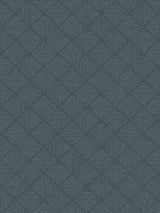 Magnolia Home Center Square Indigo geometric vinyl wallpaper swatch – MJ4862