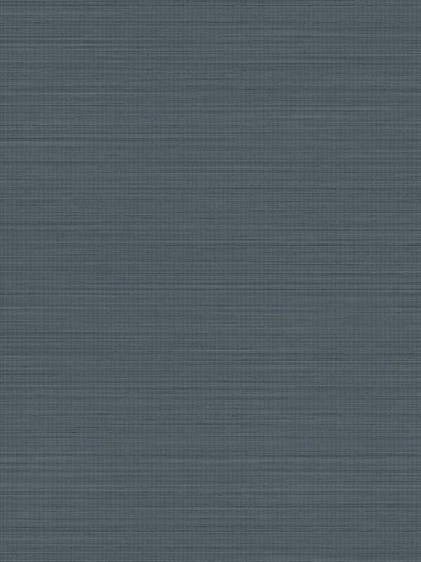 Loomed Indigo faux grasscloth commercial wallpaper swatch - Magnolia Home MJ4882