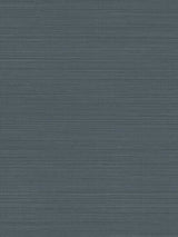 Loomed Indigo faux grasscloth commercial wallpaper swatch - Magnolia Home MJ4882