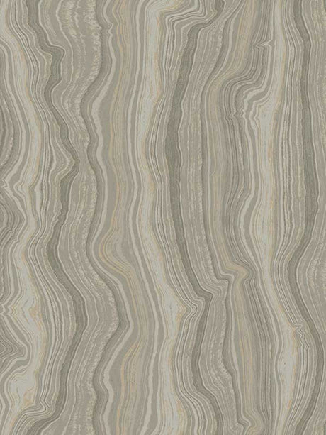 Candice Olson Mineral Shimmer Taupe & Pearl Wallpaper DF3325 swatch