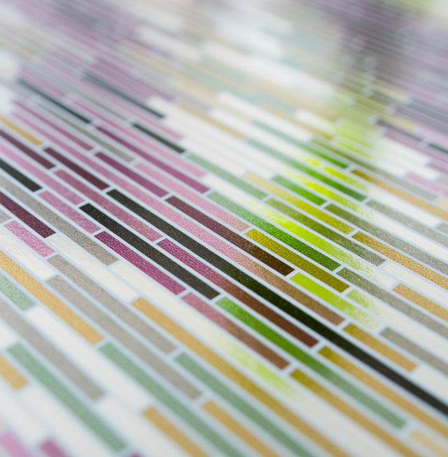Ethereal Purple Ogee Wallpaper
