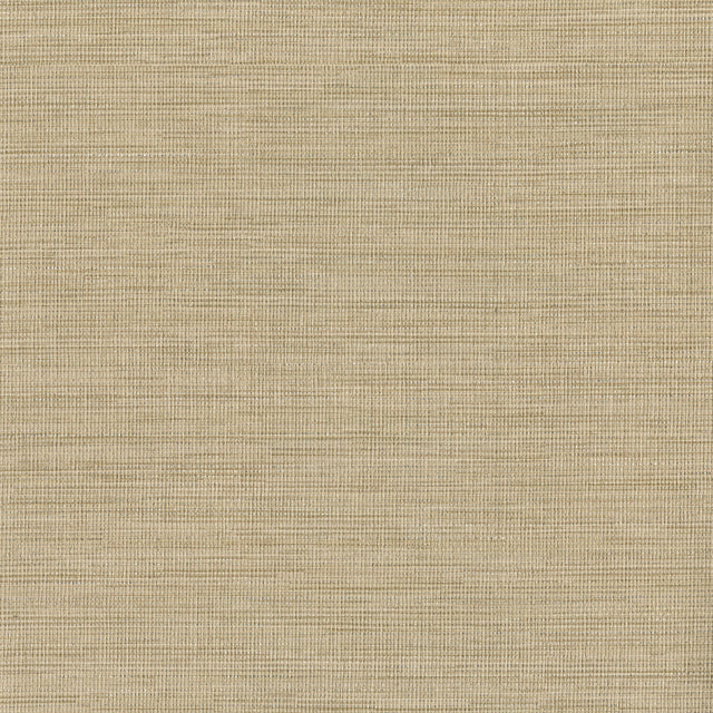 Cape Town Beige Faux Silk Wallpaper with Fabric & Woven Texture - Warner 2807-6066