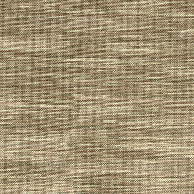Bay Chestnut Linen Texture Wallpaper