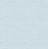 Agave Blue Grasscloth Wallpaper with Faux Grasscloth Texture, Coastal Style - A-Street Prints 2821-24283