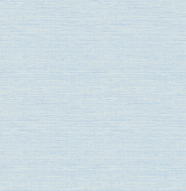 Agave Blue Grasscloth Wallpaper with Faux Grasscloth Texture, Coastal Style - A-Street Prints 2821-24283