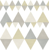 Trilogy Sage Geometric Wallpaper with Scandinavian Geometric Pattern - A-Street Prints 2821-25127