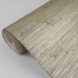 Iriga Gold Grasscloth Wallpaper with Textured Fiber Weave - A-Street Prints 2829-80002