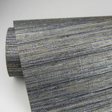 Fujian Silver Grasscloth Wallpaper with Textured Pattern - A-Street Prints 2829-80007