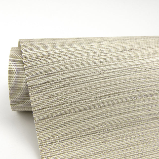 Changzou Beige Grasscloth Textured Wallpaper with Traditional Texture Pattern - A-Street Prints 2829-80009