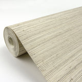 Changzou Beige Grasscloth Textured Wallpaper with Traditional Texture Pattern - A-Street Prints 2829-80009
