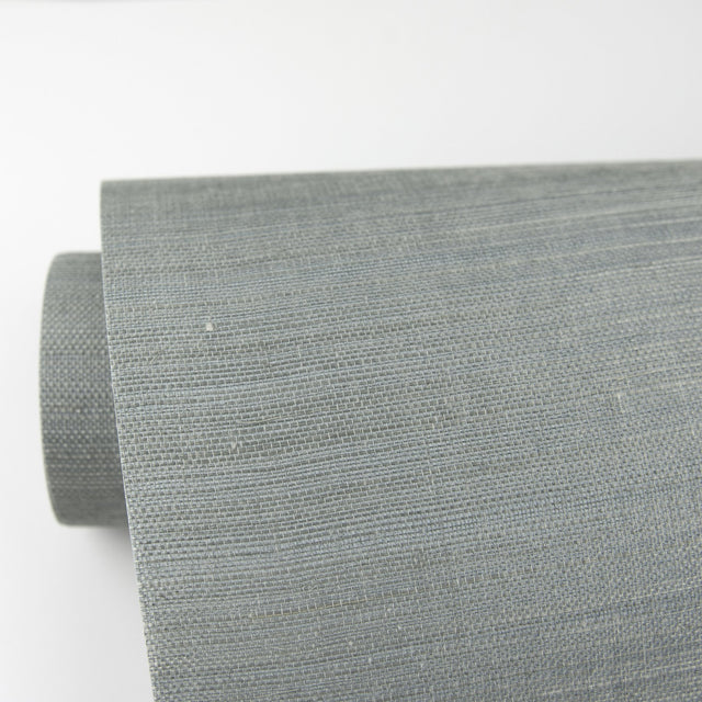 Zhejiang Aquamarine Sisal Grasscloth Wallpaper with Textured Weave - A-Street Prints 2829-80014