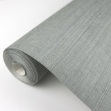 Zhejiang Aquamarine Sisal Grasscloth Wallpaper with Textured Weave - A-Street Prints 2829-80014