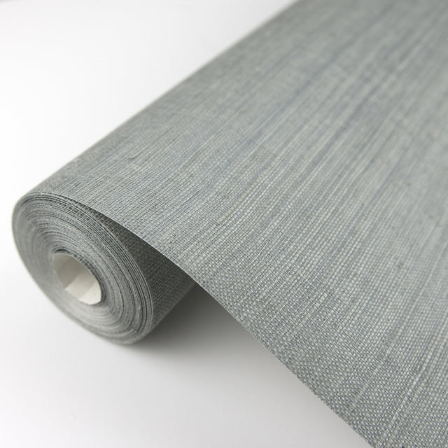 Zhejiang Aquamarine Sisal Grasscloth Wallpaper with Textured Weave - A-Street Prints 2829-80014