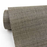Nanking Brown Grasscloth Wallpaper with Traditional Texture Pattern - A-Street Prints 2829-80083